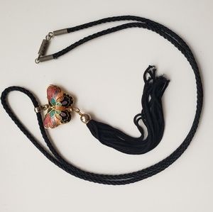Vintage butterfly necklace